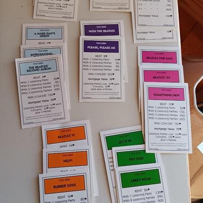 Collectible The Beatles Monopoly game