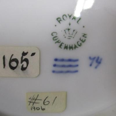 1906 Royal Copenhagen Plate With Crown 