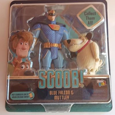 New in Package - Basic Fun Scoob! Blue falcon & Muttley Scooby - Doo