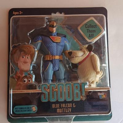 New in Package - Basic Fun Scoob! Blue falcon & Muttley Scooby - Doo
