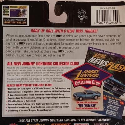 new in Package - Johnny Lightning KISS Die cast Adult collectible Truck