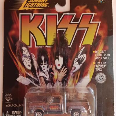new in Package - Johnny Lightning KISS Die cast Adult collectible Truck