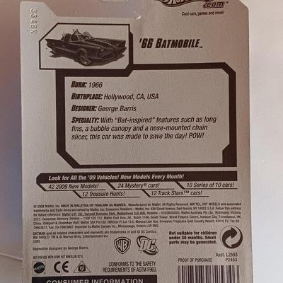 New in Package Hot wheels BATMAN 66' BATMOBILE Faster than ever! 133/190