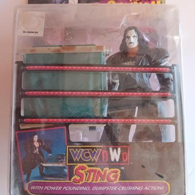 New in package - Slam Crunch WOW NwO Sting With power pounding Dumpster-crushing Action
