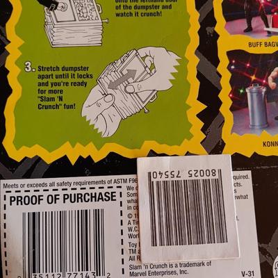 New in package - Slam Crunch WOW NwO Sting With power pounding Dumpster-crushing Action