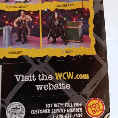 New in package - Slam Crunch WOW NwO Sting With power pounding Dumpster-crushing Action
