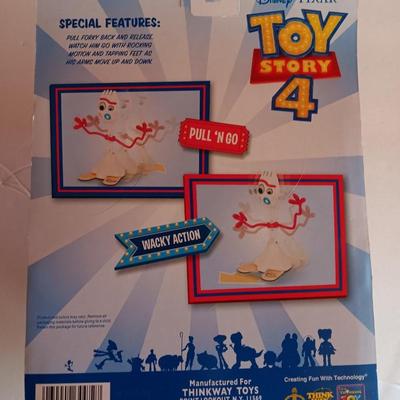 New in package - Disney PIXAR Toy Story 4 Pull 'N go FORKY With wacky action.