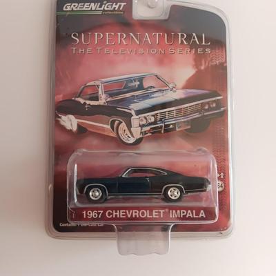 New in package - Greenlight collectibles Supernatural Televised series 1967 Chevrolet Impala