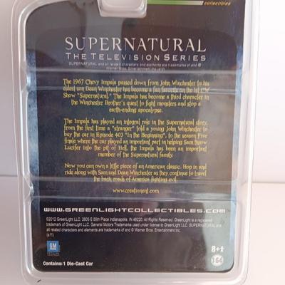 New in package - Greenlight collectibles Supernatural Televised series 1967 Chevrolet Impala