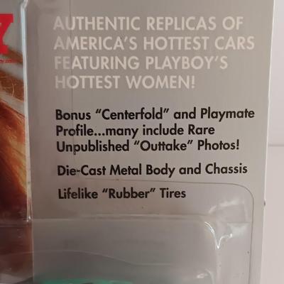 New in package -adult Limited collectible PLAYBOY Playmate of the month CARA MICHELLE Car