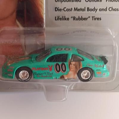 New in package -adult Limited collectible PLAYBOY Playmate of the month CARA MICHELLE Car