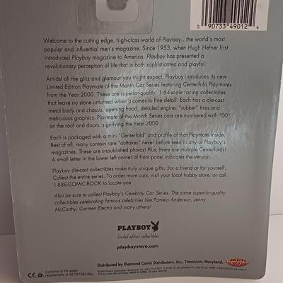 New in package -adult Limited collectible PLAYBOY Playmate of the month CARA MICHELLE Car