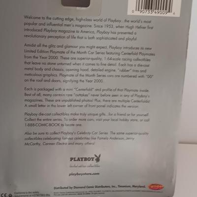 New in package -adult Limited collectible PLAYBOY Playmate of the month NICHOLE VAN CROFT Car