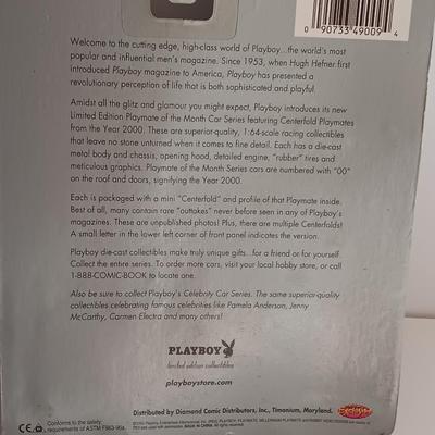 New in package -adult Limited collectible PLAYBOY Playmate of the month NICHOLE VAN CROFT Car