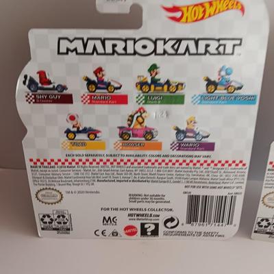 New in package -HotWheels MarioKart Toad Sneeker and Donkey King Sports Coupe