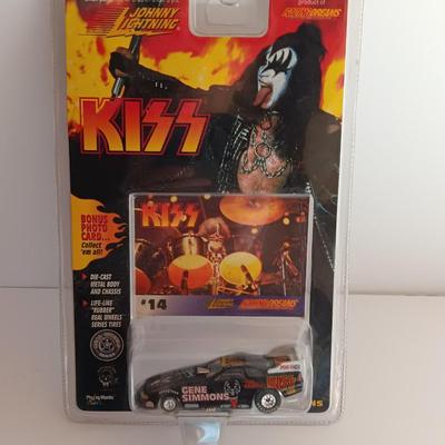New in package - Johnny Lightning Kiss Gene Simmons die cast car