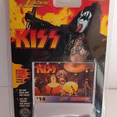 New in package - Johnny Lightning Kiss Gene Simmons die cast car
