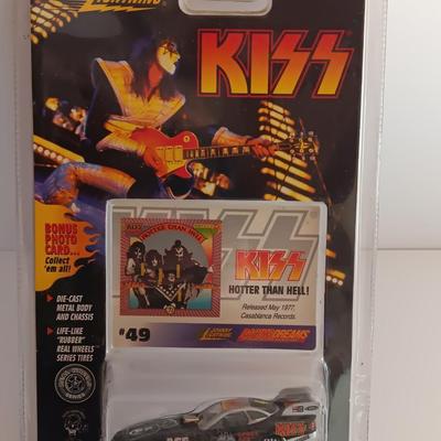 New in package - Johnny Lightning Kiss Ace Frehley die cast car