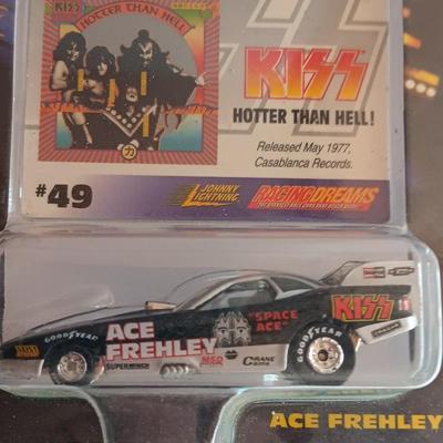 New in package - Johnny Lightning Kiss Ace Frehley die cast car