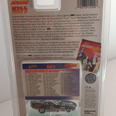 New in package - Johnny Lightning Kiss Ace Frehley die cast car