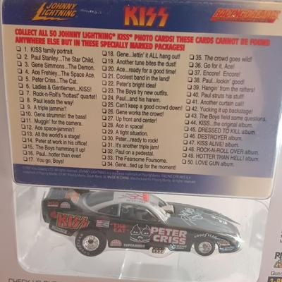 New in package - Johnny Lightning Kiss Peter Criss Die cast car