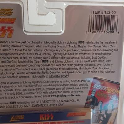 New in package - Johnny Lightning Kiss Peter Criss Die cast car