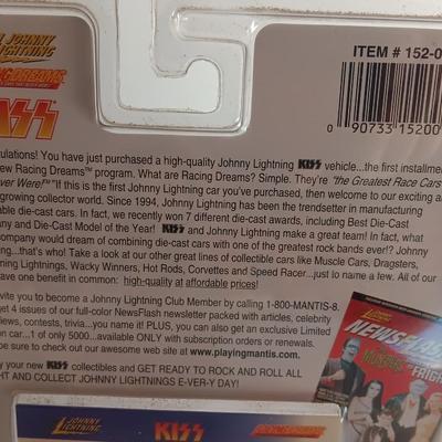 New in package - Johnny Lightning Kiss Paul Stanley Die cast car