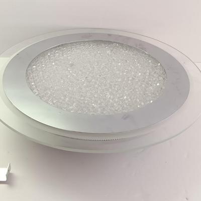 Ceiling Light fixture Modern glass beaded inside Flush Mount Ceiling Light