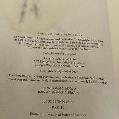 Stephenie Meyer Breaking Dawn - Eclipse - Twilight - New Moon books 4 BOOKS