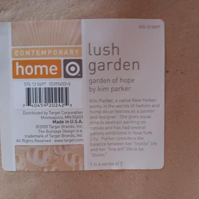 "Lush Garden" Garden of Hope by Kim Parker framed wall art