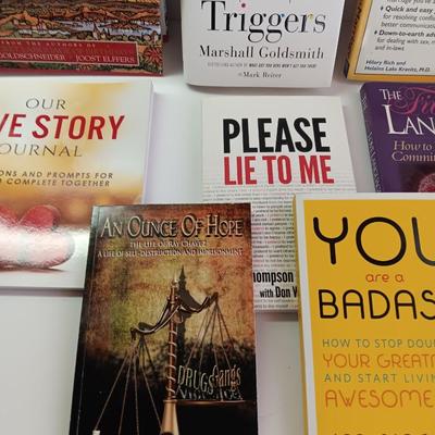 Self-help and relationship advice books