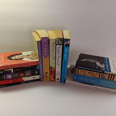 Variety of great books - Firefly lane - The help - Larger than life - Belong to me -Great stories.
