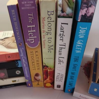 Variety of great books - Firefly lane - The help - Larger than life - Belong to me -Great stories.