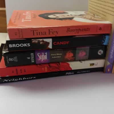 Variety of great books - Firefly lane - The help - Larger than life - Belong to me -Great stories.