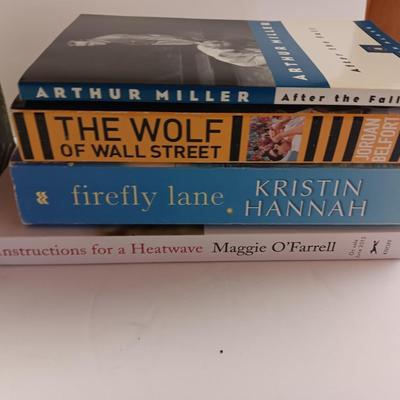 Variety of great books - Firefly lane - The help - Larger than life - Belong to me -Great stories.