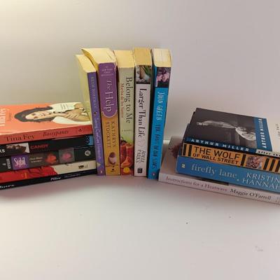 Variety of great books - Firefly lane - The help - Larger than life - Belong to me -Great stories.