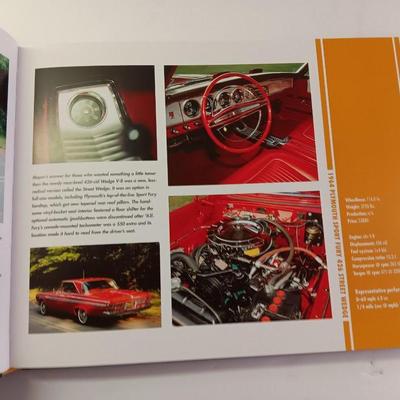 Three hardback books -Corvette - Muscle cars and Concept cars