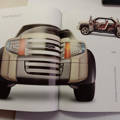 Three hardback books -Corvette - Muscle cars and Concept cars