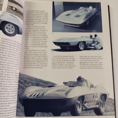 Three hardback books -Corvette - Muscle cars and Concept cars