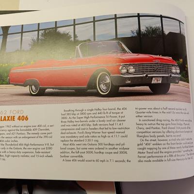 Three hardback books -Corvette - Muscle cars and Concept cars