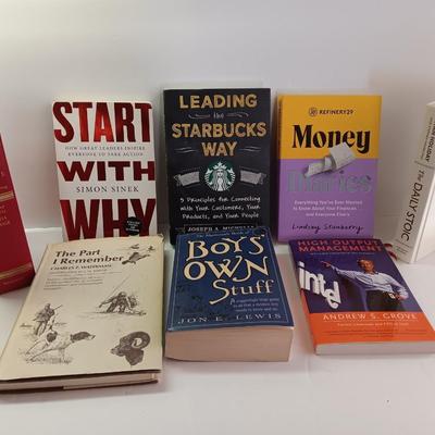 Variety of knowledgeable books - Money matters - manners for boys - intel and more