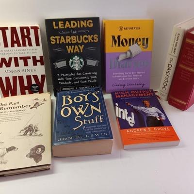 Variety of knowledgeable books - Money matters - manners for boys - intel and more