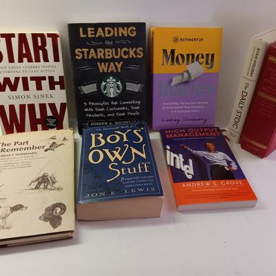 Variety of knowledgeable books - Money matters - manners for boys - intel and more