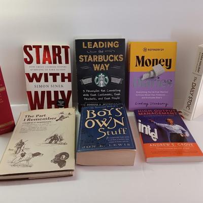 Variety of knowledgeable books - Money matters - manners for boys - intel and more