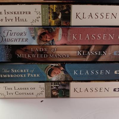 Julie Klassen Softback books - Ivy Cottage - Ivy Hill - and others