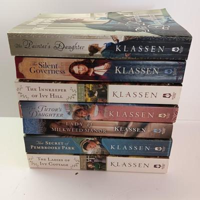 Julie Klassen Softback books - Ivy Cottage - Ivy Hill - and others
