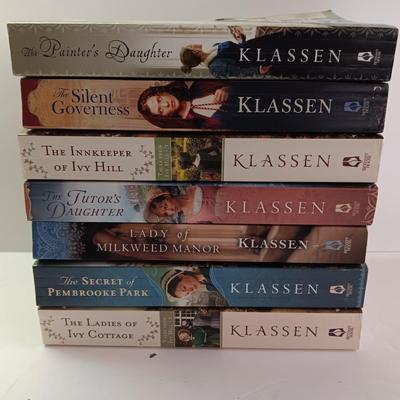 Julie Klassen Softback books - Ivy Cottage - Ivy Hill - and others