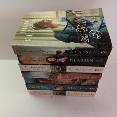 Julie Klassen Softback books - Ivy Cottage - Ivy Hill - and others