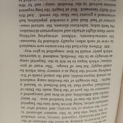 Old Antique books - 1882 Thirty years' War - 1878 English Literature -Mark Twain - Steel Square