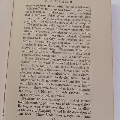 Old Antique books - 1882 Thirty years' War - 1878 English Literature -Mark Twain - Steel Square